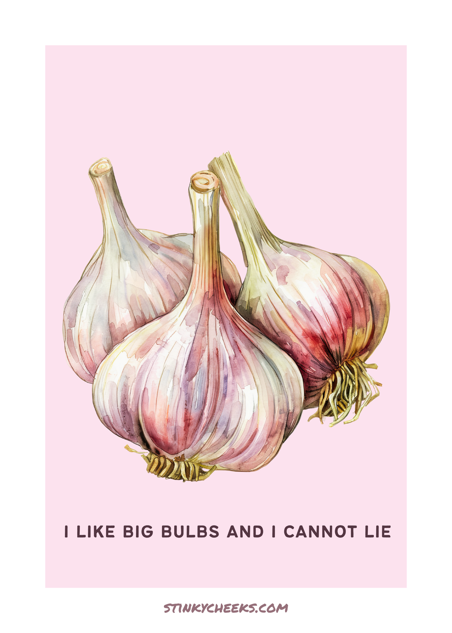 Greeting Card - I Like Big Bulbs and I Cannot Lie! (Verson 1)