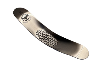 Stainless Steel Garlic Rocker with Engraved Logo